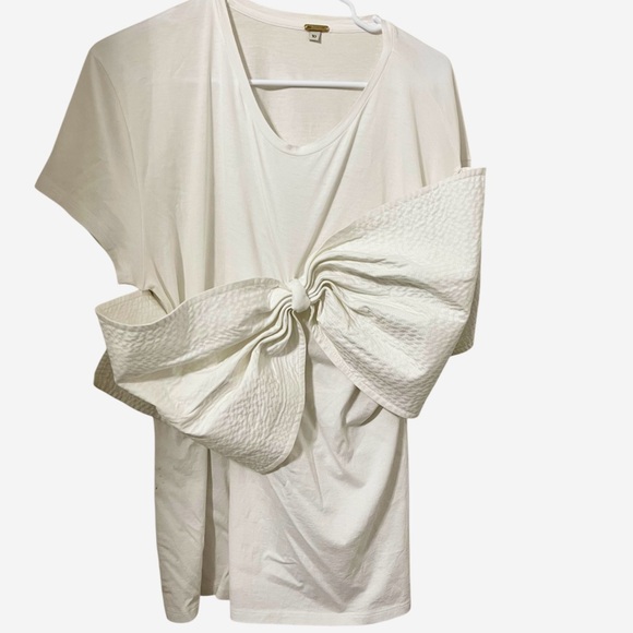 💙JOHANNA ORTIZ WHITE BOW TOP. - Picture 9 of 11